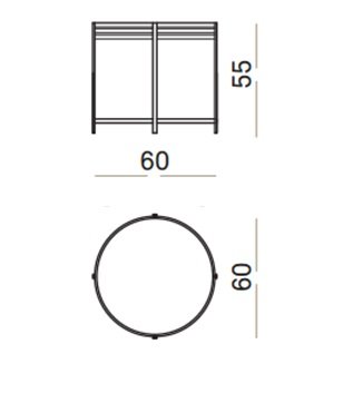 Столик Ula Small table ULA004 Столик Ula Small table ULA004 в Орле