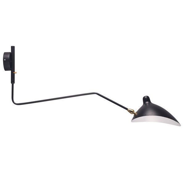 Бра LAMPARA MOUILLE MOUILLE 1 ARM Черный Бра LAMPARA MOUILLE MOUILLE 1 ARM Черный в Орле | Loft Concept