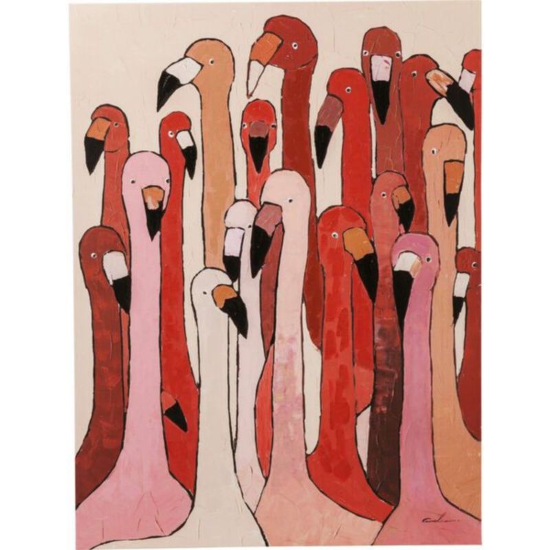 Постер A flock of Flamingos Розовый Постер A flock of Flamingos Розовый в Орле | Loft Concept