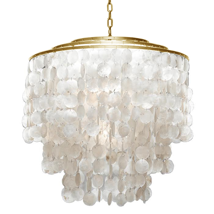Люстра SHELL Chandelier 65 Золото Белый Золотой в Орле | Loft Concept 