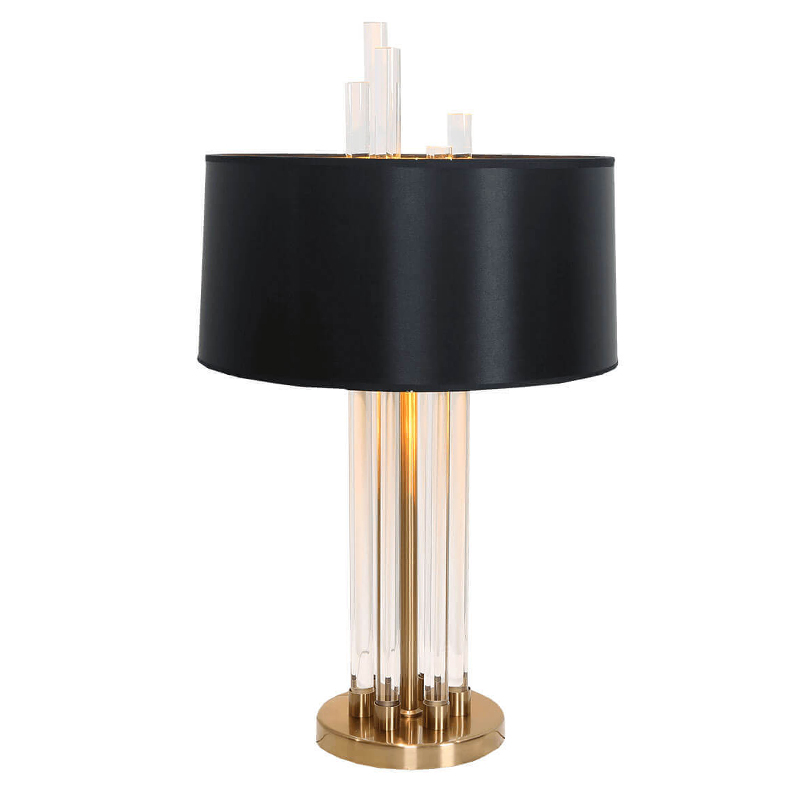 Настольная лампа Hannes Table Lamp Черный Золотой Настольная лампа Hannes Table Lamp Черный Золотой в Орле | Loft Concept