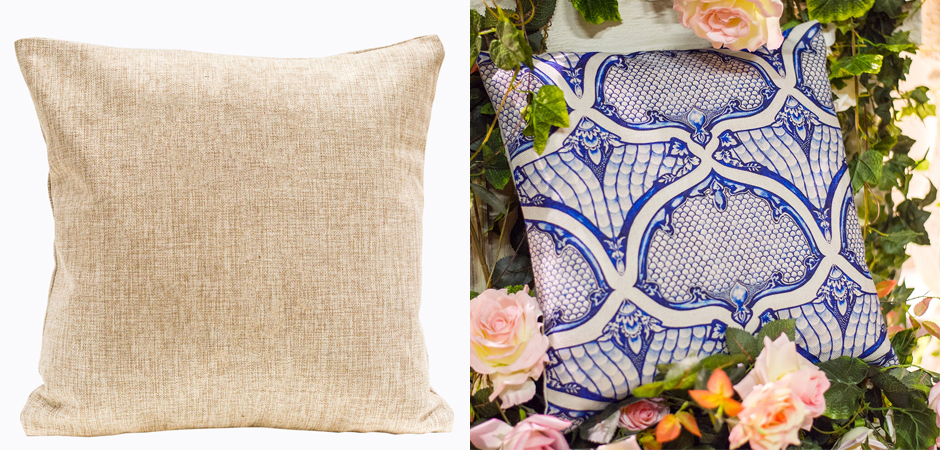 Декоративная подушка Blue Spades Pillow Декоративная подушка Blue Spades Pillow - Loft-Concept в Орле