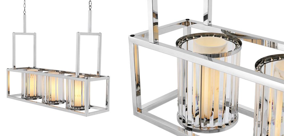 Люстра Chandelier Carducci Stainless Steel Люстра Chandelier Carducci Stainless Steel - Loft-Concept в Орле