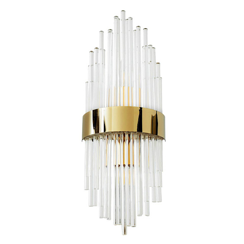 Хрустальное бра Flutes Gold Золотой Хрустальное бра Flutes Gold Золотой в Орле | Loft Concept