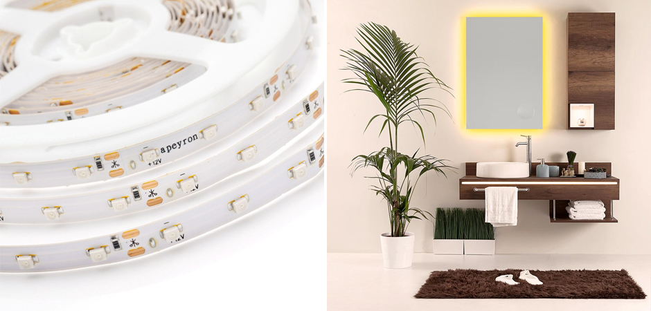 Светодиодная влагозащищенная лента 4,8W/m 60LED/m 3528SMD желтый 5M Светодиодная влагозащищенная лента 4,8W/m 60LED/m 3528SMD желтый 5M - Loft-Concept в Орле