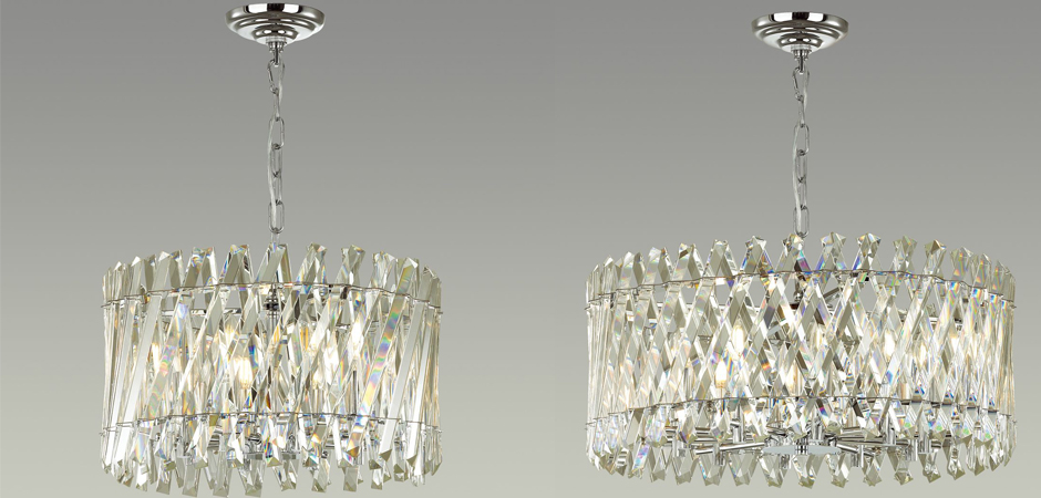 Люстра Crystal Crossed Stripes Люстра Crystal Crossed Stripes - Loft-Concept в Орле