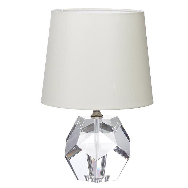 Настольная лампа Crystal Stone Table Lamp Кремовый Настольная лампа Crystal Stone Table Lamp Кремовый в Орле | Loft Concept