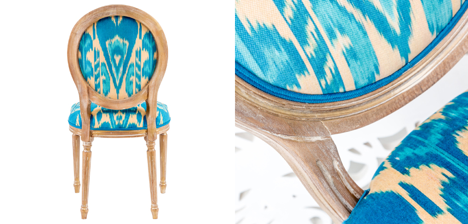 Стул Ikat Pattern Голубой Стул Ikat Pattern Голубой - Loft-Concept в Орле