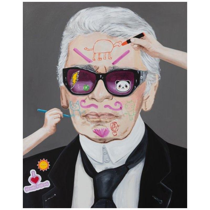 Картина Inner Child - Karl Lagerfeld Мульти Картина Inner Child - Karl Lagerfeld Мульти в Орле | Loft Concept