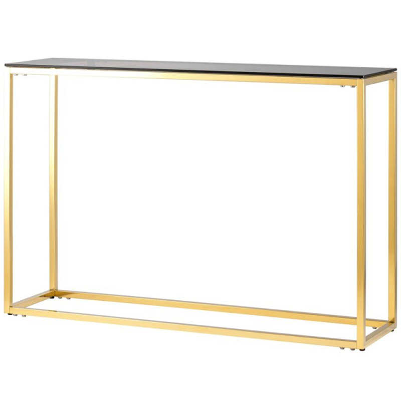 Консоль Cassiani Collection Gold Золотой Стекло Смок Консоль Cassiani Collection Gold Золотой Стекло Смок в Орле | Loft Concept