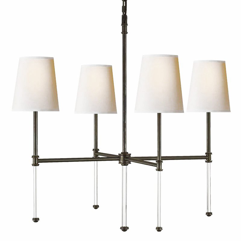 Люстра Nicoleta Black Chandelier Черный Белый Люстра Nicoleta Black Chandelier Черный Белый в Орле | Loft Concept