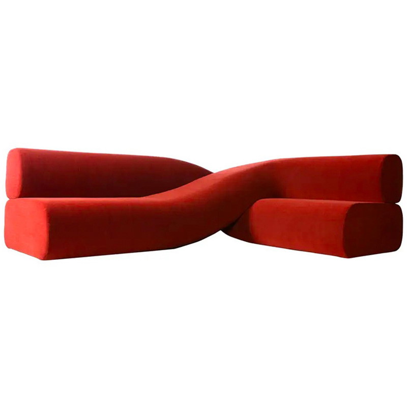 Дизайнерский Диван Landscape Sofa Красный Дизайнерский Диван Landscape Sofa Красный в Орле | Loft Concept