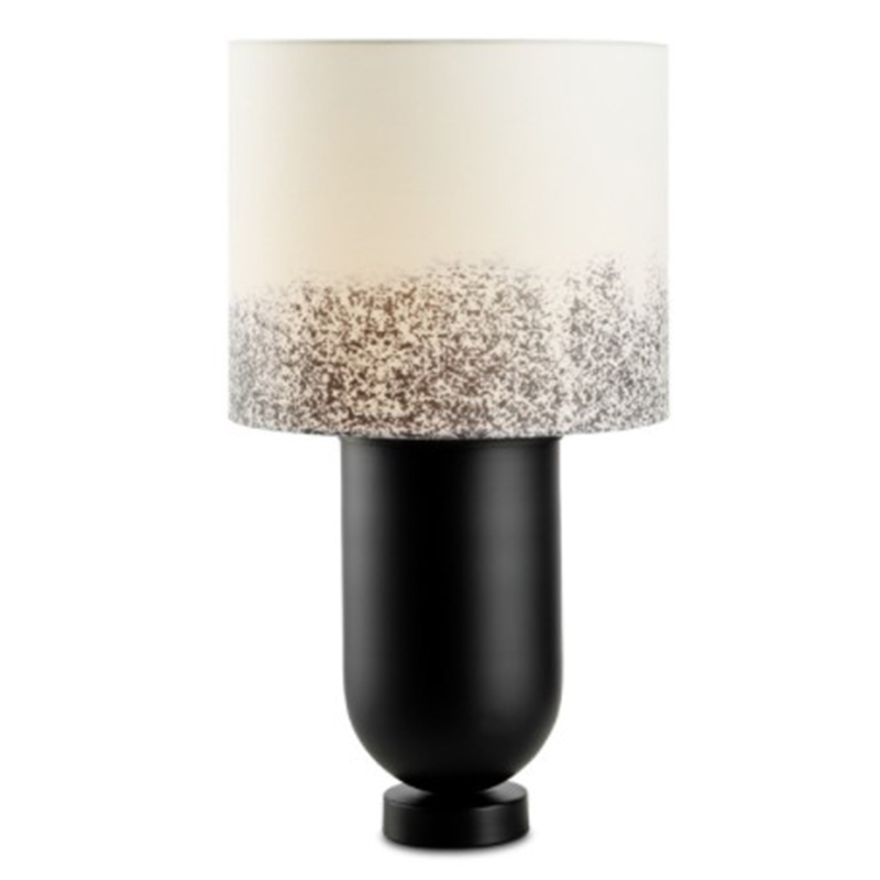 Настольная лампа Adeline Black Table Lamp Черный Белый Настольная лампа Adeline Black Table Lamp Черный Белый в Орле | Loft Concept