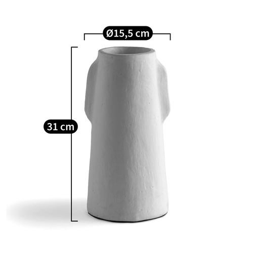 Ваза Serené Ceramic Vase Белая Ваза Serené Ceramic Vase Белая в Орле