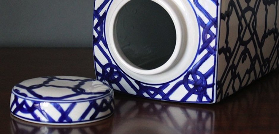Фарфоровый сосуд Цзиндэчжэнь Jar Фарфоровый сосуд Цзиндэчжэнь Jar - Loft-Concept в Орле