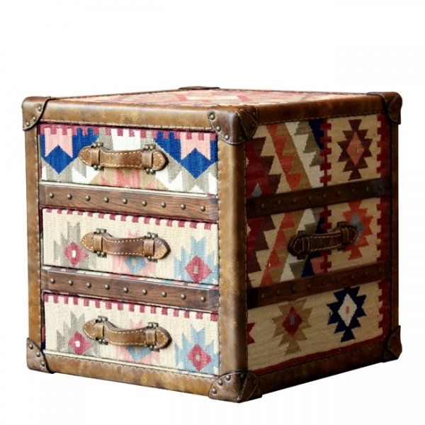 Сундук Kilim Cube Chest Мульти Сундук Kilim Cube Chest Мульти в Орле | Loft Concept