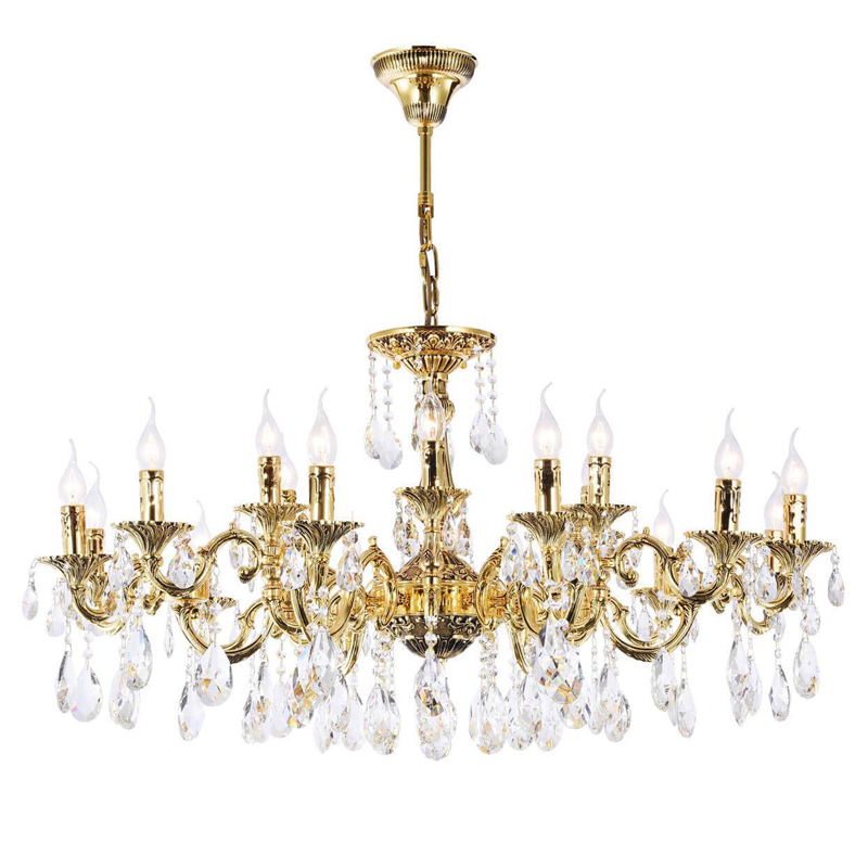 Люстра Stephanie Chandelier 112 Золотой Люстра Stephanie Chandelier 112 Золотой в Орле | Loft Concept