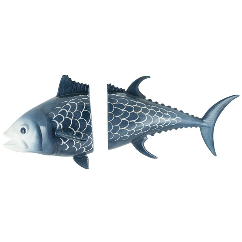 Аксессуар на стену Tuna Bisc. Blue White Синий Белый Аксессуар на стену Tuna Bisc. Blue White Синий Белый в Орле | Loft Concept