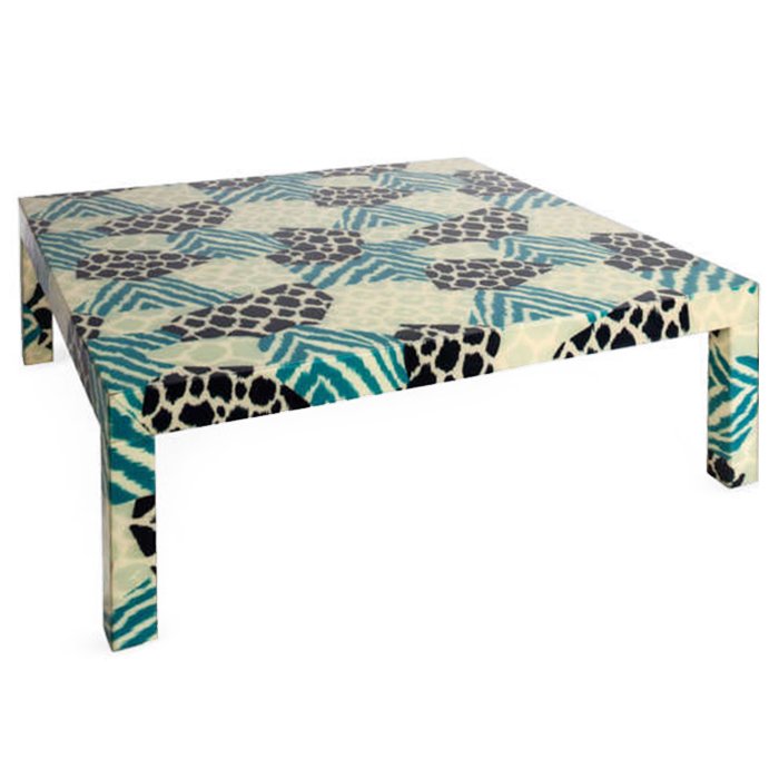 Кофейный стол Graphic Coffee Table Бирюзовый Белый Черный Кофейный стол Graphic Coffee Table Бирюзовый Белый Черный в Орле | Loft Concept