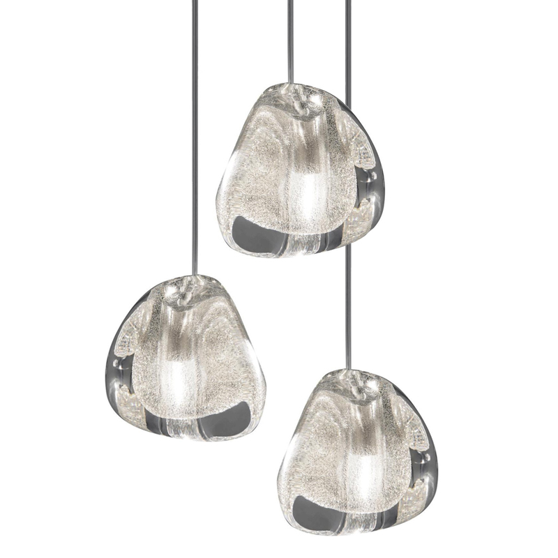 Подвесной светильник Mizu 1 Suspension Lamp Silver Серебряный Хром Подвесной светильник Mizu 1 Suspension Lamp Silver Серебряный Хром в Орле | Loft Concept
