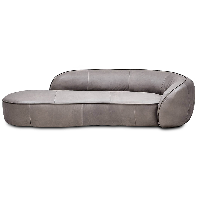 Диван натуральная кожа Hyades Sofa Серый в Орле | Loft Concept 