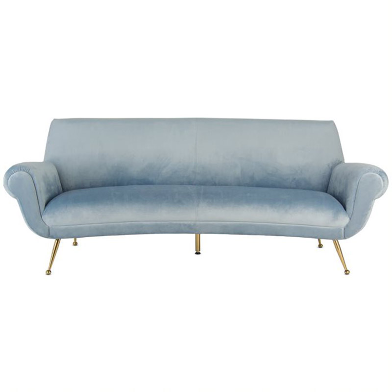 Диван Gigi Radice Lounge Sofa light blue Серо-голубой Диван Gigi Radice Lounge Sofa light blue Серо-голубой в Орле | Loft Concept