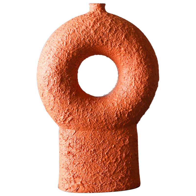 Ваза One Leg Ceramic Vase by Faina Оранжевый Ваза One Leg Ceramic Vase by Faina Оранжевый в Орле | Loft Concept