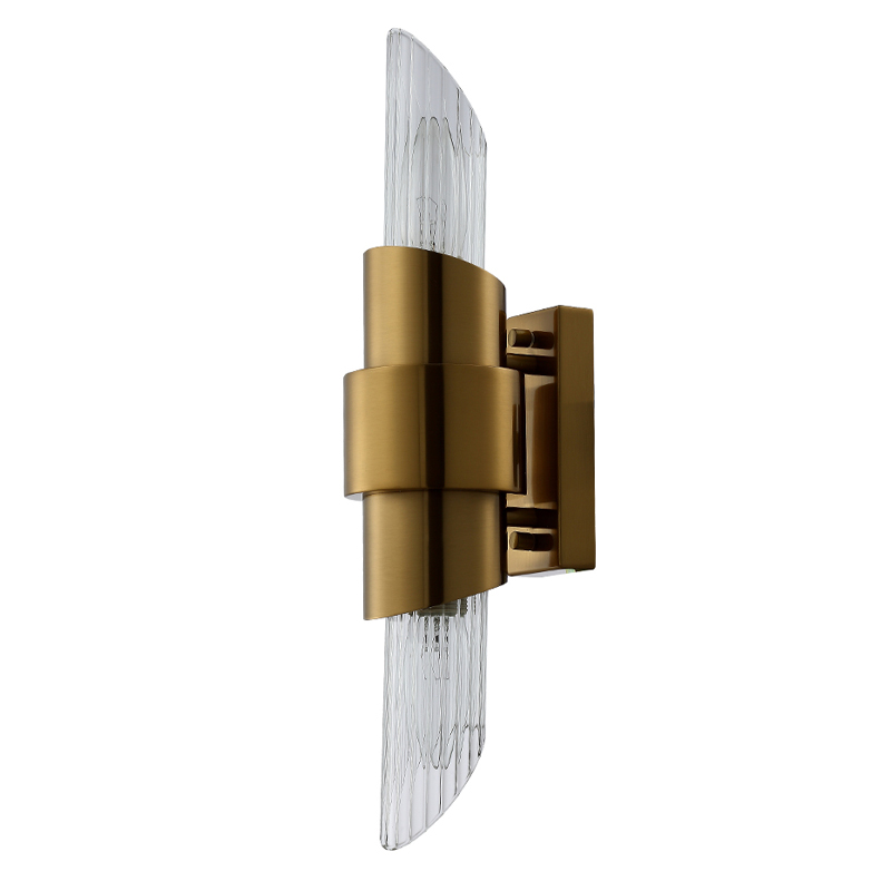 Бра с прозрачным плафоном цилиндрической формы Luxxu Modern Design Бронза Хром Прозрачное Стекло Бра с прозрачным плафоном цилиндрической формы Luxxu Modern Design Бронза Хром Прозрачное Стекло в Орле | Loft Concept