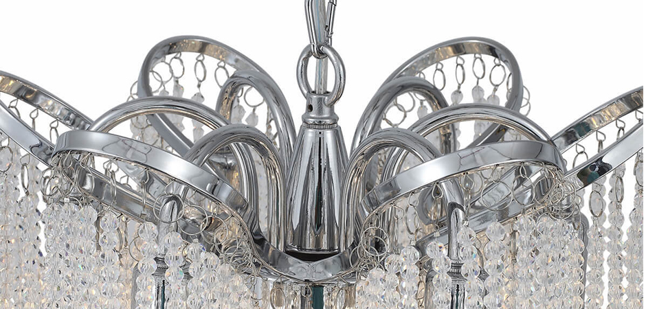 Люстра Crystal Rain chrome Люстра Crystal Rain chrome - Loft-Concept в Орле