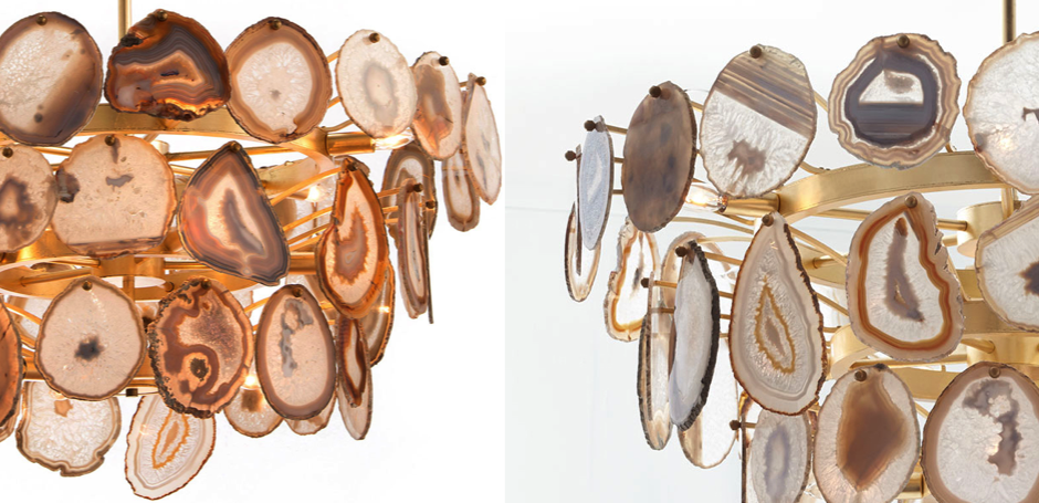 Люстра Agate Burst Chandelier 3 Round Люстра Agate Burst Chandelier 3 Round - Loft-Concept в Орле