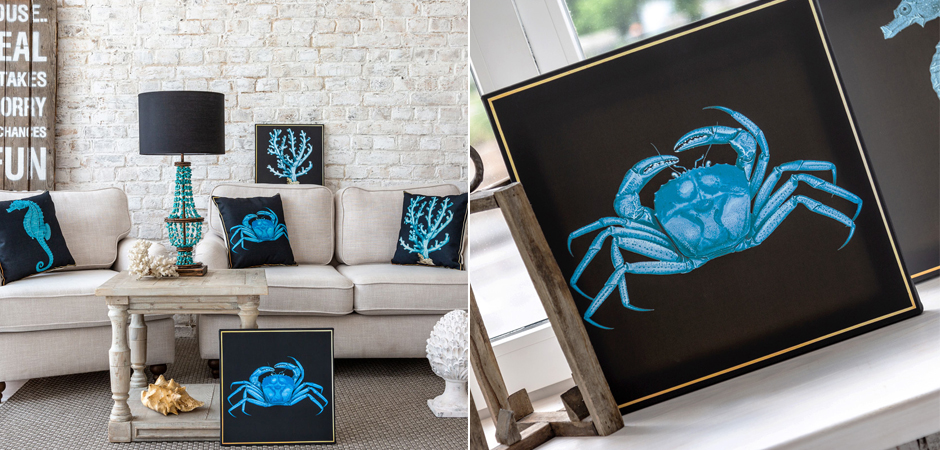 Постер Blue Crab Poster Постер Blue Crab Poster - Loft-Concept в Орле