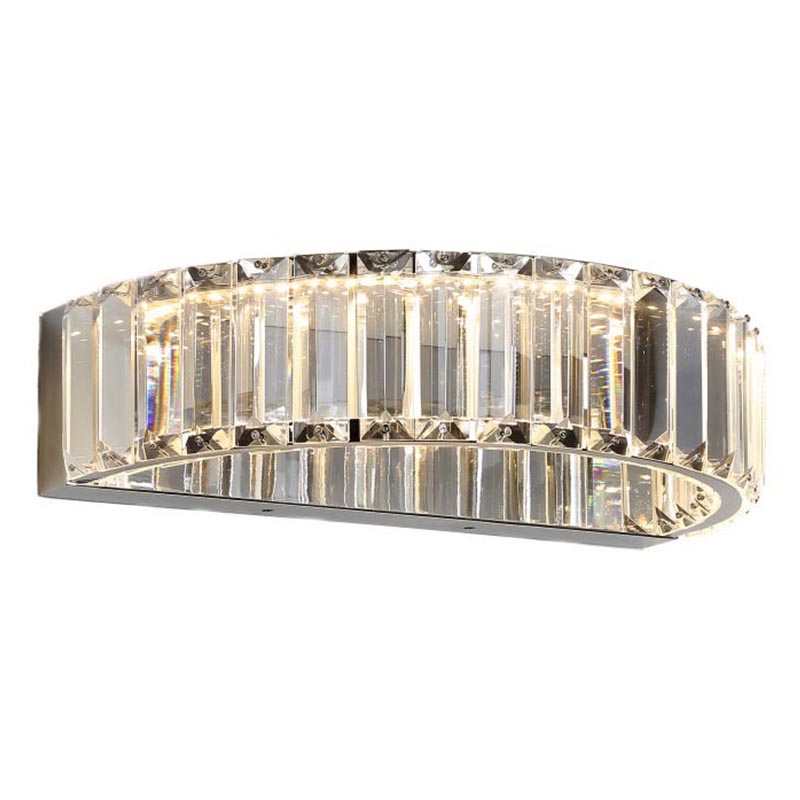 Бра Crystal Shine Linda Chrome Wall Lamp A Хром Прозрачный (Transparent) в Орле | Loft Concept 
