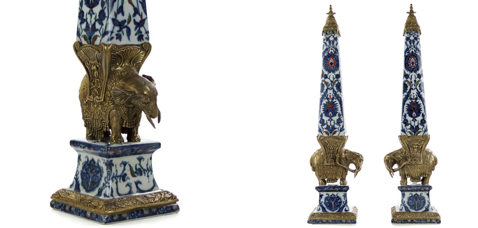 Статуэтка Painted Obelisk Elephant Статуэтка Painted Obelisk Elephant - Loft-Concept в Орле