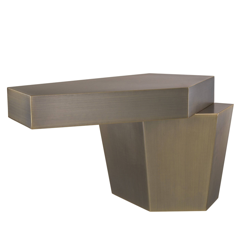 Кофейный стол Eichholtz Coffee Table Calabasas Low brass Латунь Античная полированная Кофейный стол Eichholtz Coffee Table Calabasas Low brass Латунь Античная полированная в Орле | Loft Concept