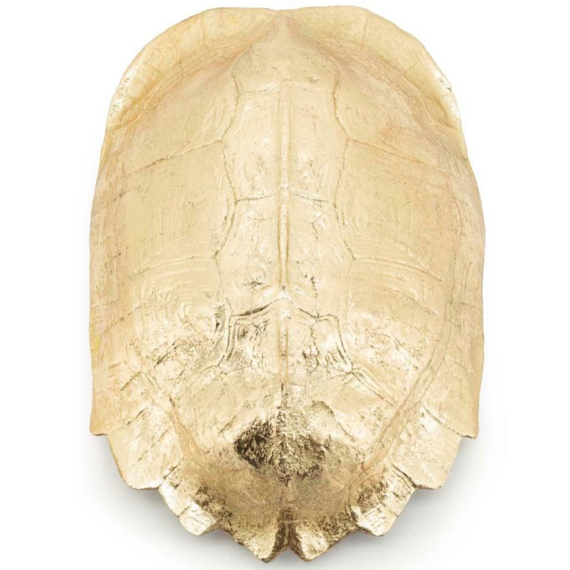 Аксессуар Turtle Shell Goldleaf Золотой Коричневый Аксессуар Turtle Shell Goldleaf Золотой Коричневый в Орле | Loft Concept