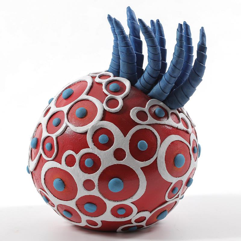 Статуэтка тропический фрукт Tropical Fruit Red Blue Reef Красный Синий Белый Мульти в Орле | Loft Concept 