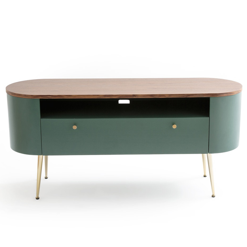 TV-тумба Torborg TV stand Орех Изумрудный Золотой TV-тумба Torborg TV stand Орех Изумрудный Золотой в Орле | Loft Concept