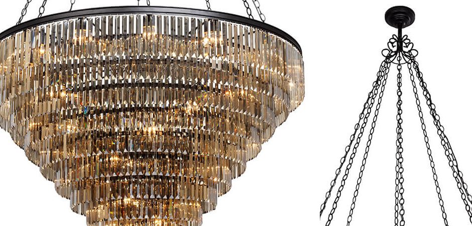 Большая Многоярусная люстра ODEON Amber GLASS 11-TIER диаметр 160 см Большая Многоярусная люстра ODEON Amber GLASS 11-TIER диаметр 160 см - Loft-Concept в Орле