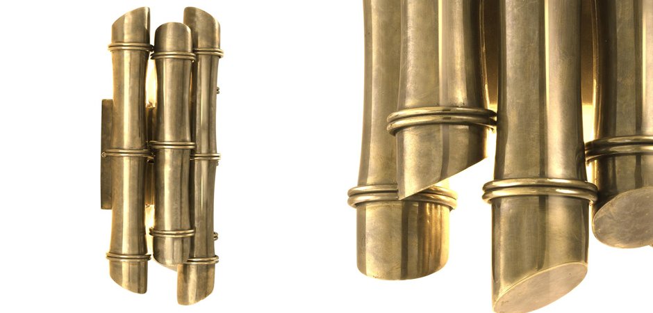 Бра Wall Lamp Damian Brass Бра Wall Lamp Damian Brass - Loft-Concept в Орле