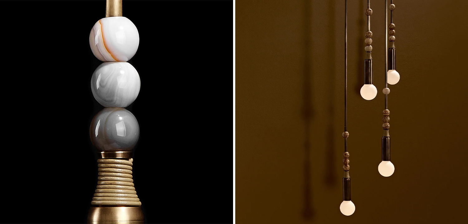 Подвесной светильник TALISMAN 1 PENDANT по дизайну студии Apparatus - фото