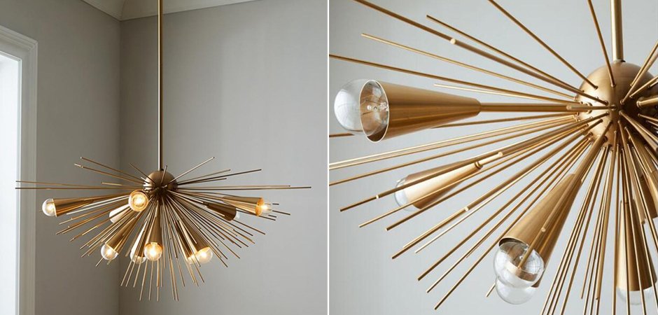 Люстра Luxury Copper Metal Thorn Pendant Lights Люстра Luxury Copper Metal Thorn Pendant Lights - Loft-Concept в Орле