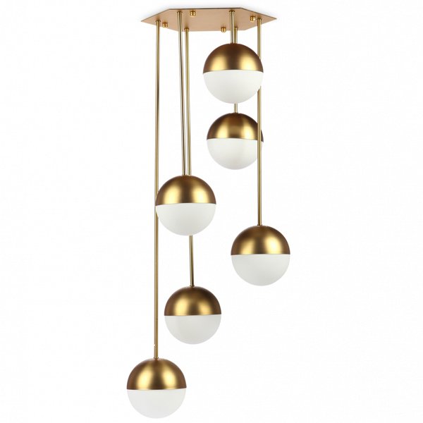 Светильник Italian Globe Cedar Moss Light 6 Латунь Античная полированная Светильник Italian Globe Cedar Moss Light 6 Латунь Античная полированная в Орле | Loft Concept