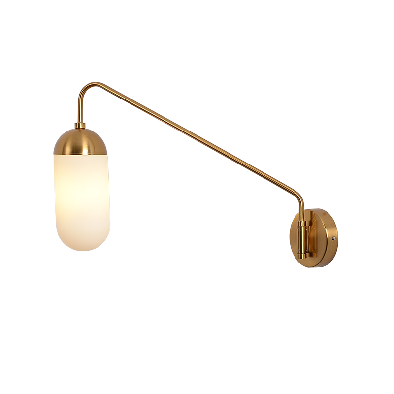 Бра Pelle Sconce, Long Gooseneck Clear Shade Латунь Белый Бра Pelle Sconce, Long Gooseneck Clear Shade Латунь Белый в Орле | Loft Concept