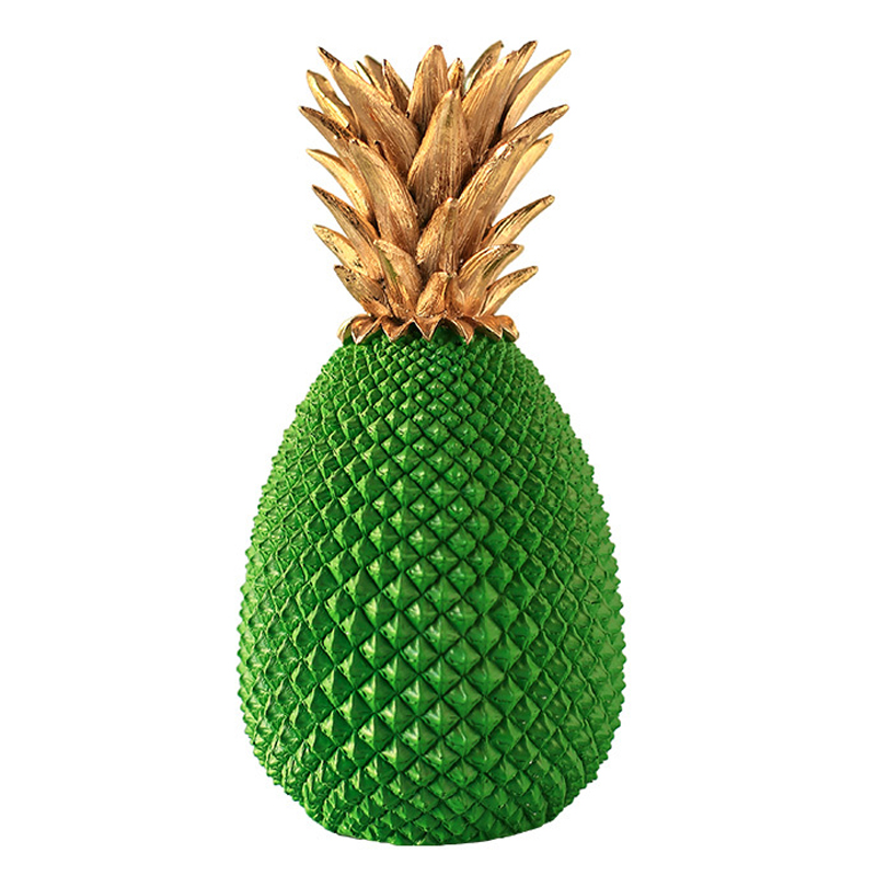 Статуэтка Gold and Green Pineapple II Зеленый Золотой Статуэтка Gold and Green Pineapple II Зеленый Золотой в Орле | Loft Concept