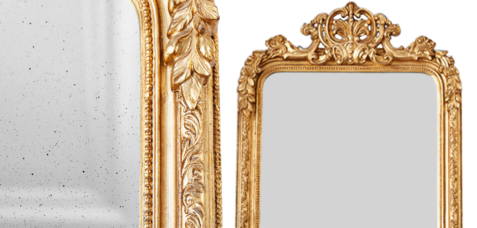 Зеркало Aged Gold Mirror Зеркало Aged Gold Mirror - Loft-Concept в Орле