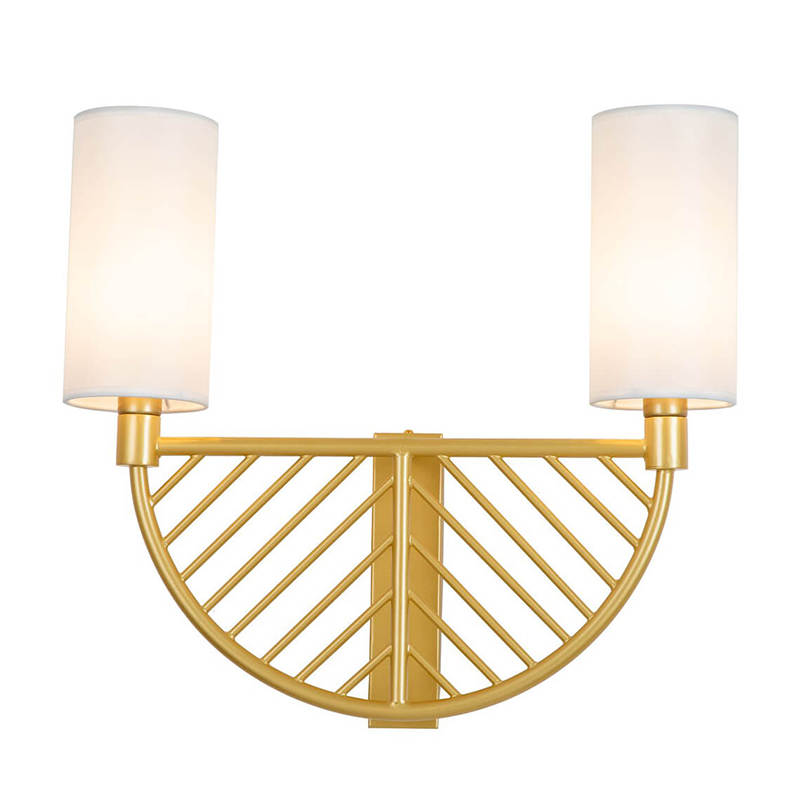 Бра Arch Lattice Wall Lamp матовое золото Белый Бра Arch Lattice Wall Lamp матовое золото Белый в Орле | Loft Concept