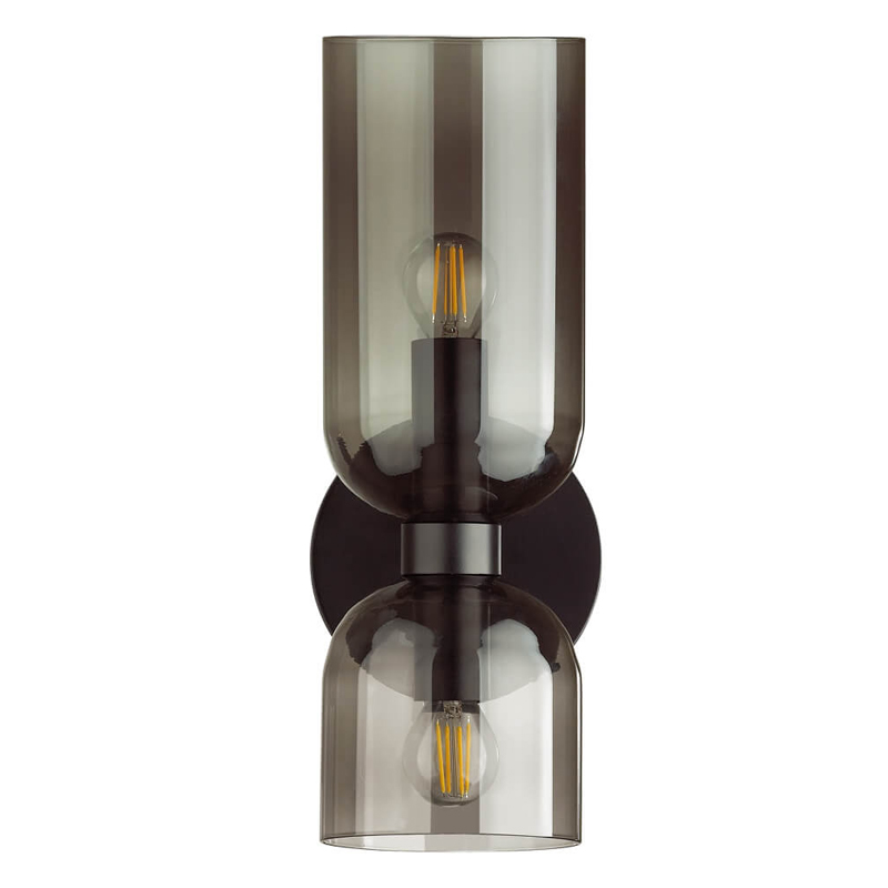 Бра Lightmaker Studio Edie Sconce smok Черный Стекло Смок Бра Lightmaker Studio Edie Sconce smok Черный Стекло Смок в Орле | Loft Concept