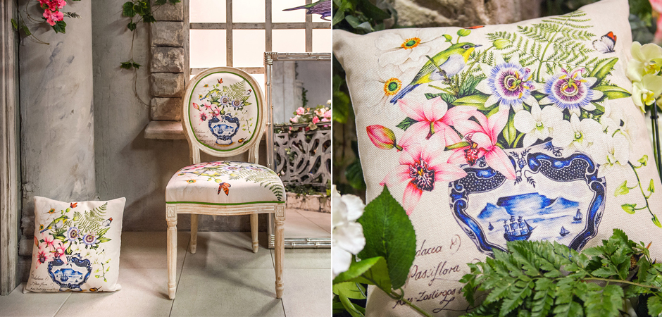 Декоративная подушка Exotic Bouquet Pillow Декоративная подушка Exotic Bouquet Pillow - Loft-Concept в Орле