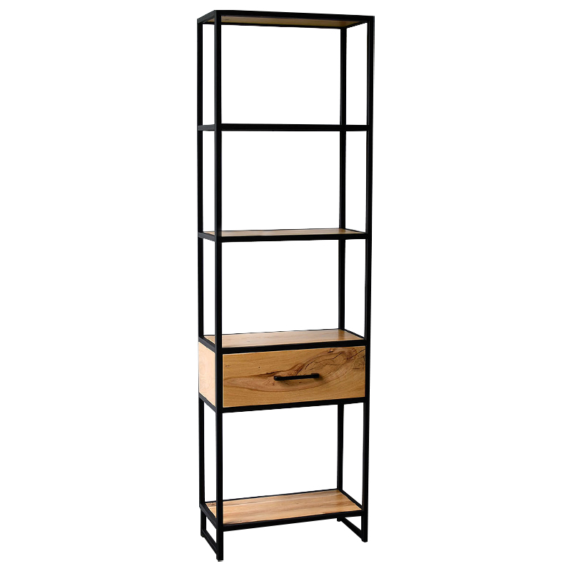 Стеллаж Elif Industrial Metal Rust Rack Коричневый Черный Стеллаж Elif Industrial Metal Rust Rack Коричневый Черный в Орле | Loft Concept
