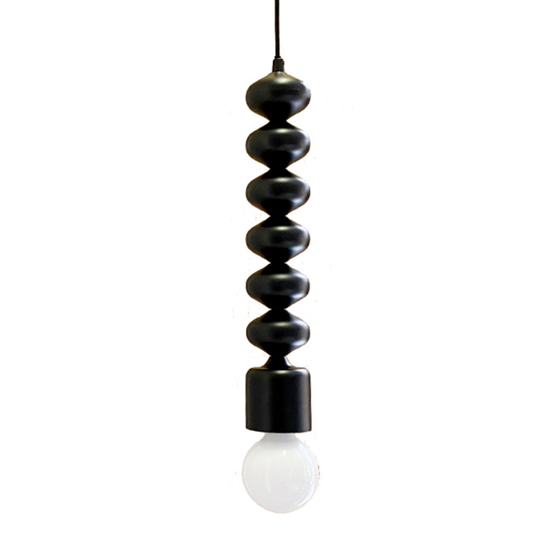 Подвесной светильник металлический черный Spherical Beads Black Черный Подвесной светильник металлический черный Spherical Beads Black Черный в Орле | Loft Concept